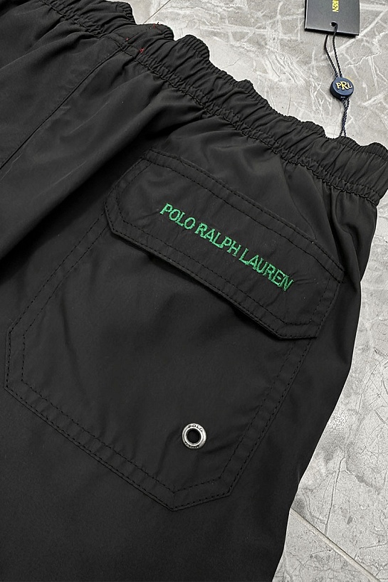 Мужские чёрные шорты Polo Ralph Lauren