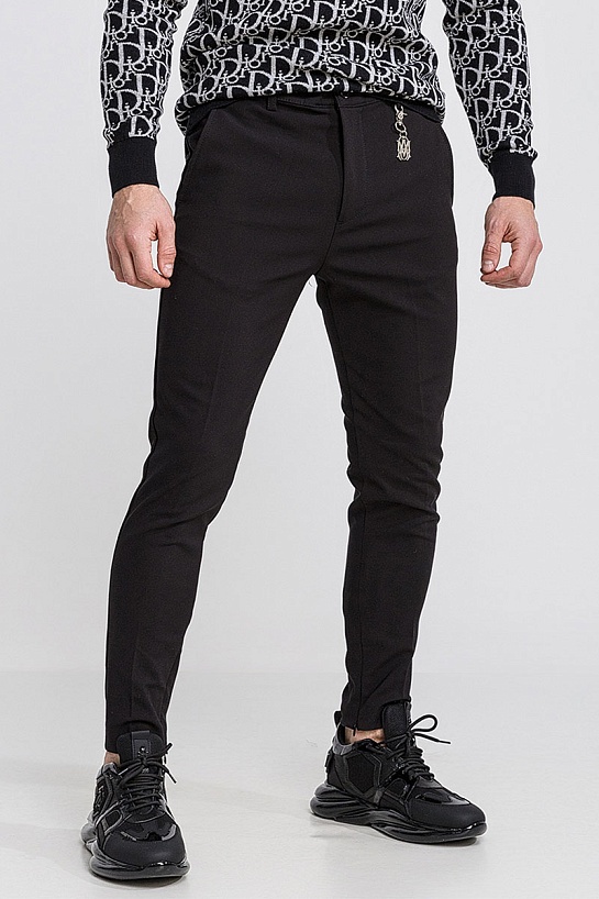 Мужские чёрные брюки Amiri