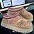 Женские замшевые ботинки UGG Tazz Platform Erewhon - Chestnut