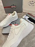 Кожаные кроссовки Prada America's Cup - White