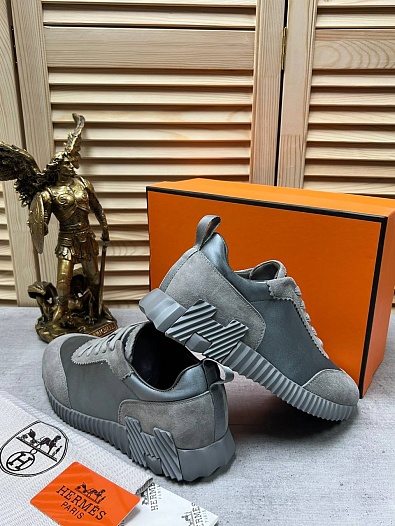 Мужские кроссовки Hermes Bouncing - Grey   