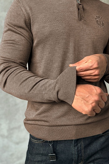 Мужская кофта Billionaire zip-up - Beige   