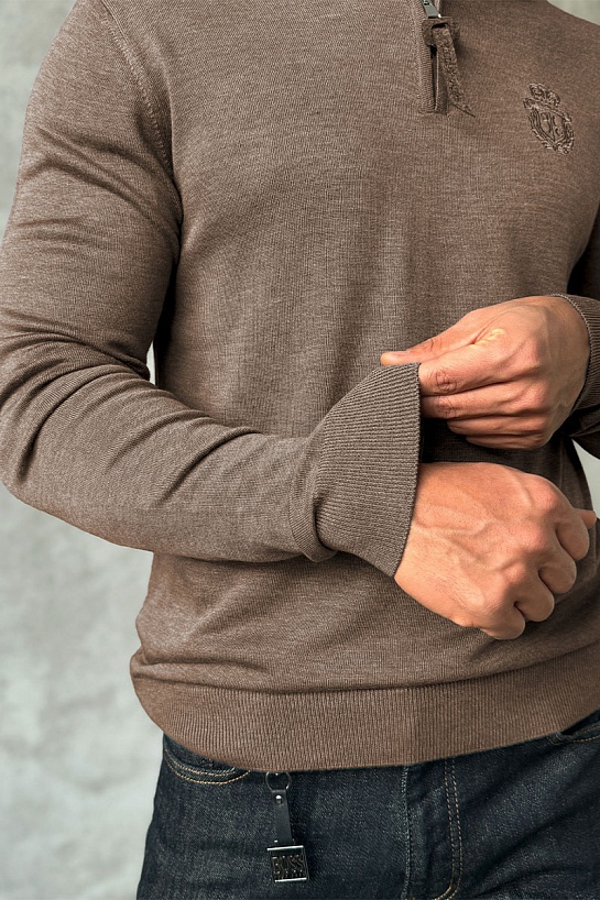 Мужская кофта Billionaire zip-up - Beige