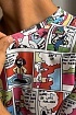 Мужская футболка Moschino comic strip graphic-print