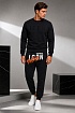 Мужские чёрные штаны Dsquared2 "ICON" Forever