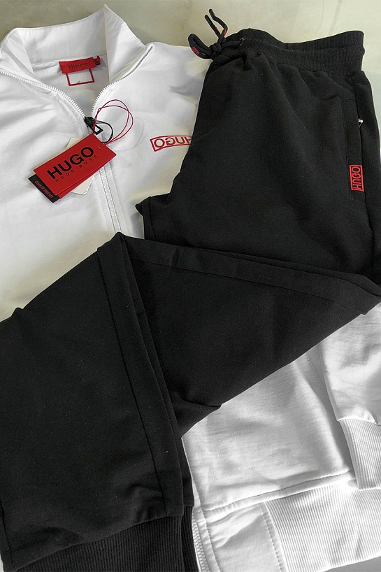 Мужские чёрные штаны Hugo Boss