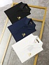 Мужское тёмно-синее поло Loro Piana premium