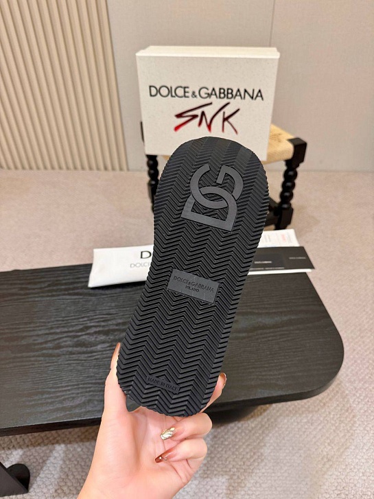 Мужские кроссовки Dolce & Gabbana Cushion - Black