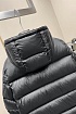 Мужской пуховик Prada logo-plaque - Black