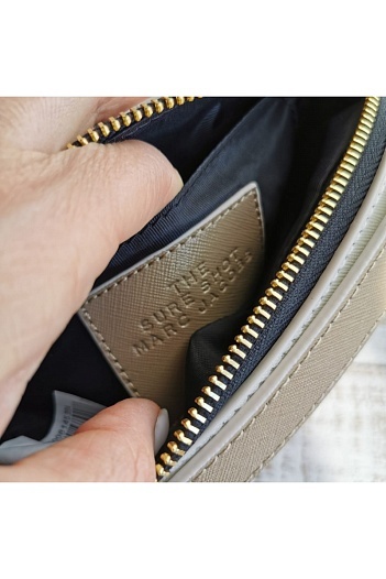 Кожаная сумка Marc Jacobs 19x11 см - Brown   