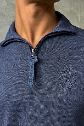 Мужская кофта Billionaire zip-up - Indigo   