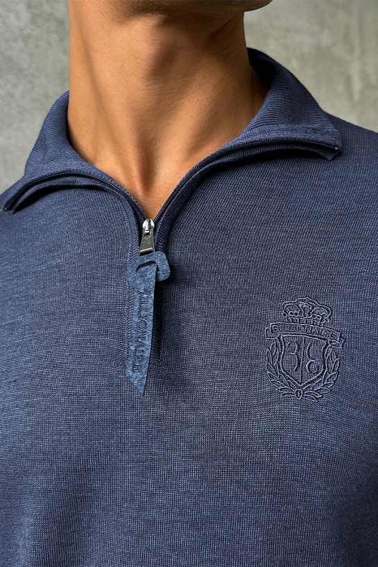 Мужская кофта Billionaire zip-up - Indigo