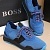 Текстильные кроссовки Hugo Boss Titanium - Blue