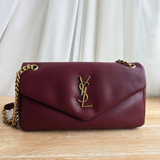 Кожаная сумка Yves Saint Laurent Calypso 24x11 см