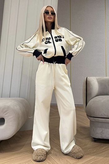 Женский костюм MIU MIU premium - White   