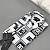 Мужская рубашка Dolce&Gabbana белого цвета geometric logo-print