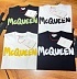 Чёрная футболка Alexander McQueen graffiti logo-print