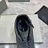 Замшевые кроссовки с мехом Tom Ford high-top - Grey