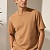 Коричневая оверсайз футболка Bottega Veneta basic