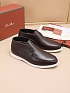 Кожаные лоферы с мехом Loro Piana Open Walk