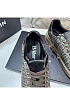 Мужские кроссовки Balmain Monogram B-Court - Brown