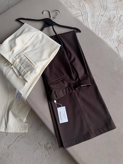 Женские брюки Schiaparelli premium - Brown   