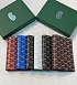 Кожаная обложка для паспорта Goyard Grenelle premium 14x10 см