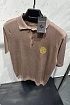Классическое мужское поло Billionaire бежевого цвета