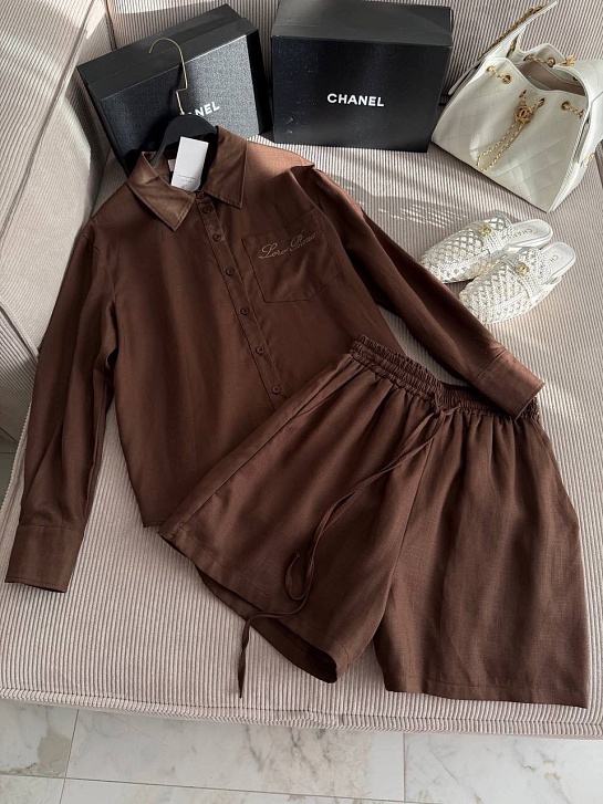 Коричневый женский костюм Zimmermann premium