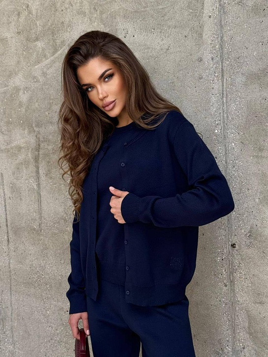 Женский костюм двойка Loewe premium