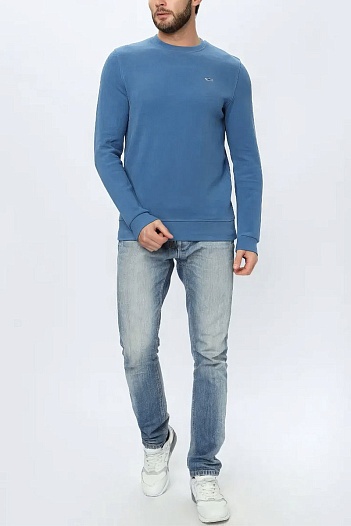 Мужской синий свитшот Paul & Shark   