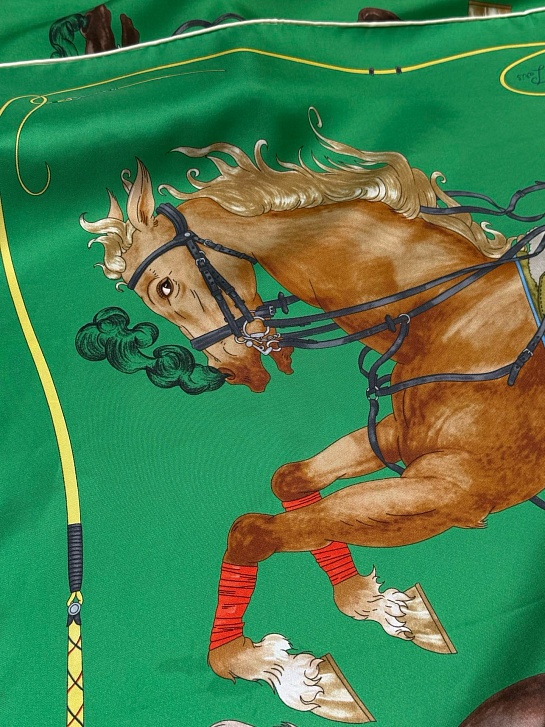 Платок Hermes Grand Galop premium 88x88 см