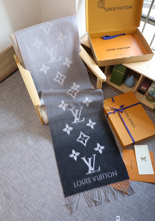 Шарф Louis Vuitton Reykjavik Gradient premium 200x48 см