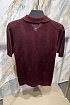 Мужское поло Stefano Ricci бордового цвета