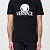 Мужская чёрная футболка Versace Medusa logo-print