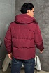 Мужской пуховик Moncler Fornas - Burgundy