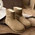 Женские ботинки с мехом Balenciaga Alaska premium - Beige
