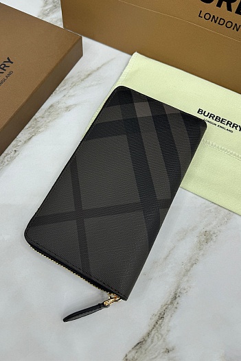 Кожаное портмоне Burberry Premium 19.5x10.5x2.5 см   
