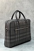 Мужской портфель Burberry Ainsworth Premium 37x26x9 см - Black