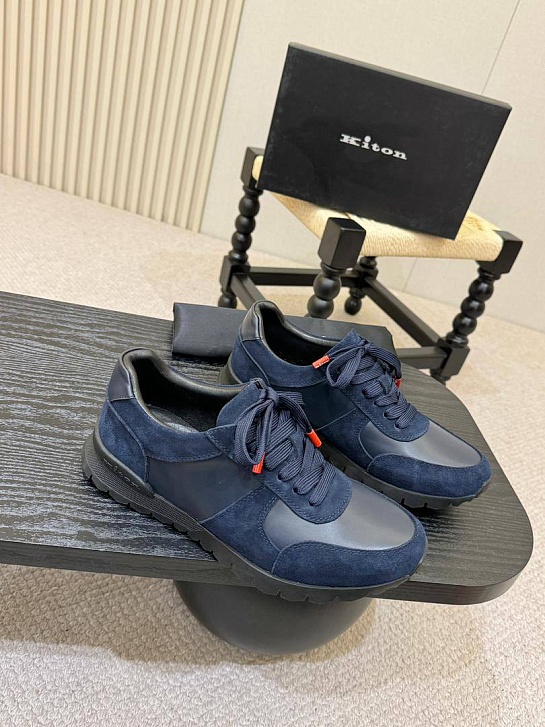 Мужские комбинированные кроссовки Kiton