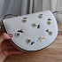 Кожаная сумка Coach Flower 19x14 см