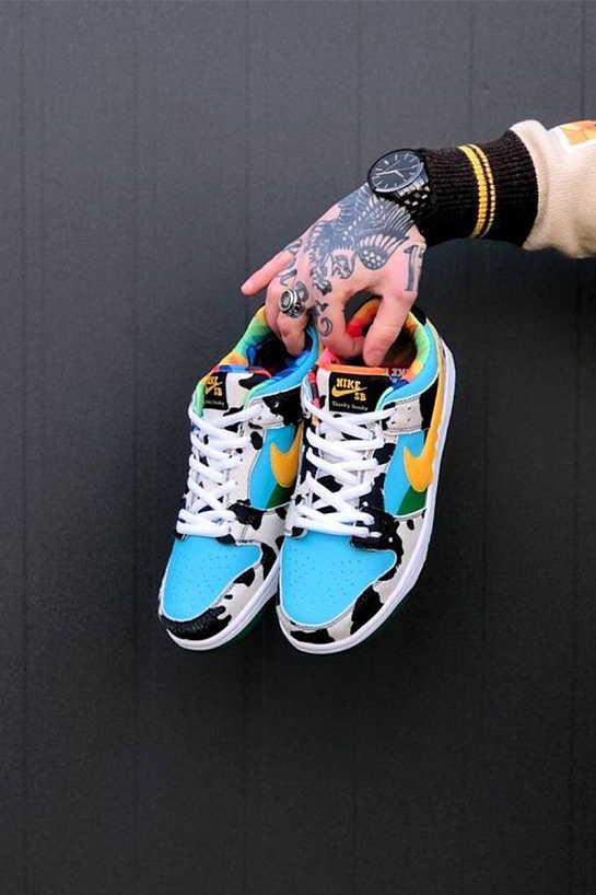 Кроссовки Ben & Jerry’s x Nike SB Dunk Low "Chunky Dunky"