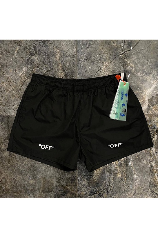 Мужские чёрные шорты Off-White