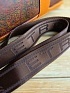 Кожаная сумка Etro с узором пейсли 37x28 см