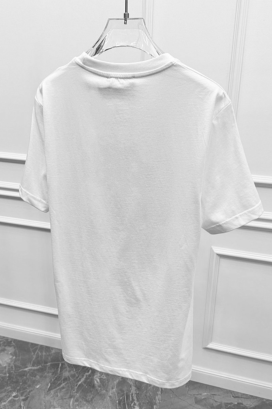 Мужская белая футболка Роlо Ralрh Lаurеn "Bear"