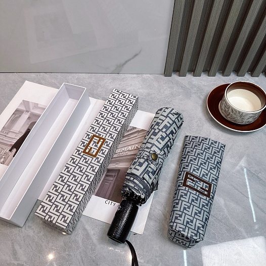 Складной зонт Fendi FF Monogram premium   