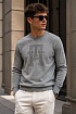 Мужской джемпер Tommy Hilfiger серого цвета