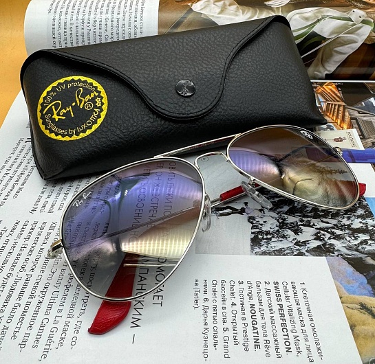 Солнцезащитные очки Ray-Ban Aviator Large Metal