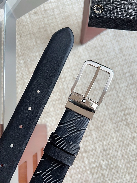 Кожаный ремень Montblanc premium