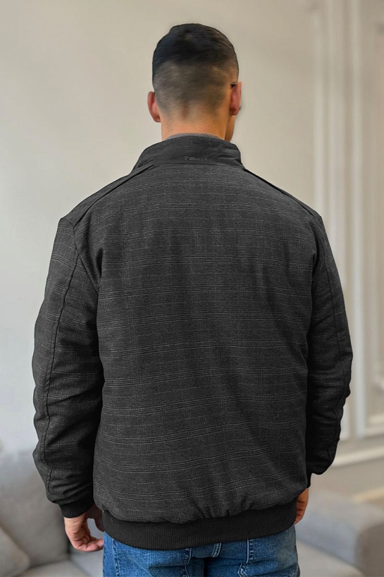 Куртка чёрного цвета Stefano Ricci logo-embroidered